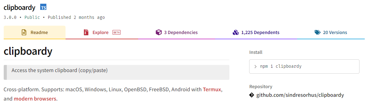 The State of Copy-Pasting in JavaScript